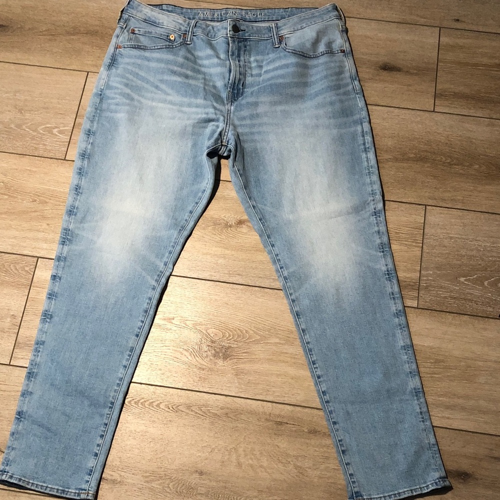 American Eagle Outfitters Men's Straight Jeans athletic fit Airflex+ 38x32